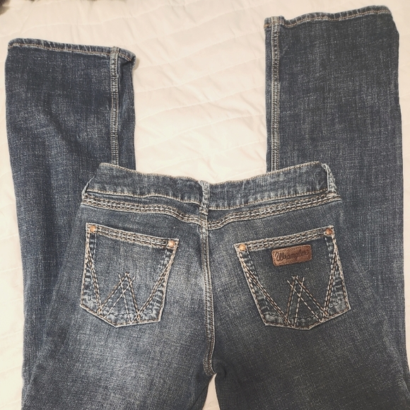Wrangler Bootcut 9 x 36 Dark Blue - Picture 2 of 4